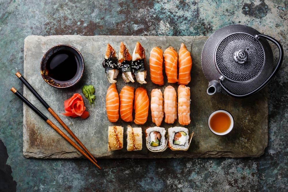 Sushi and Sashimi